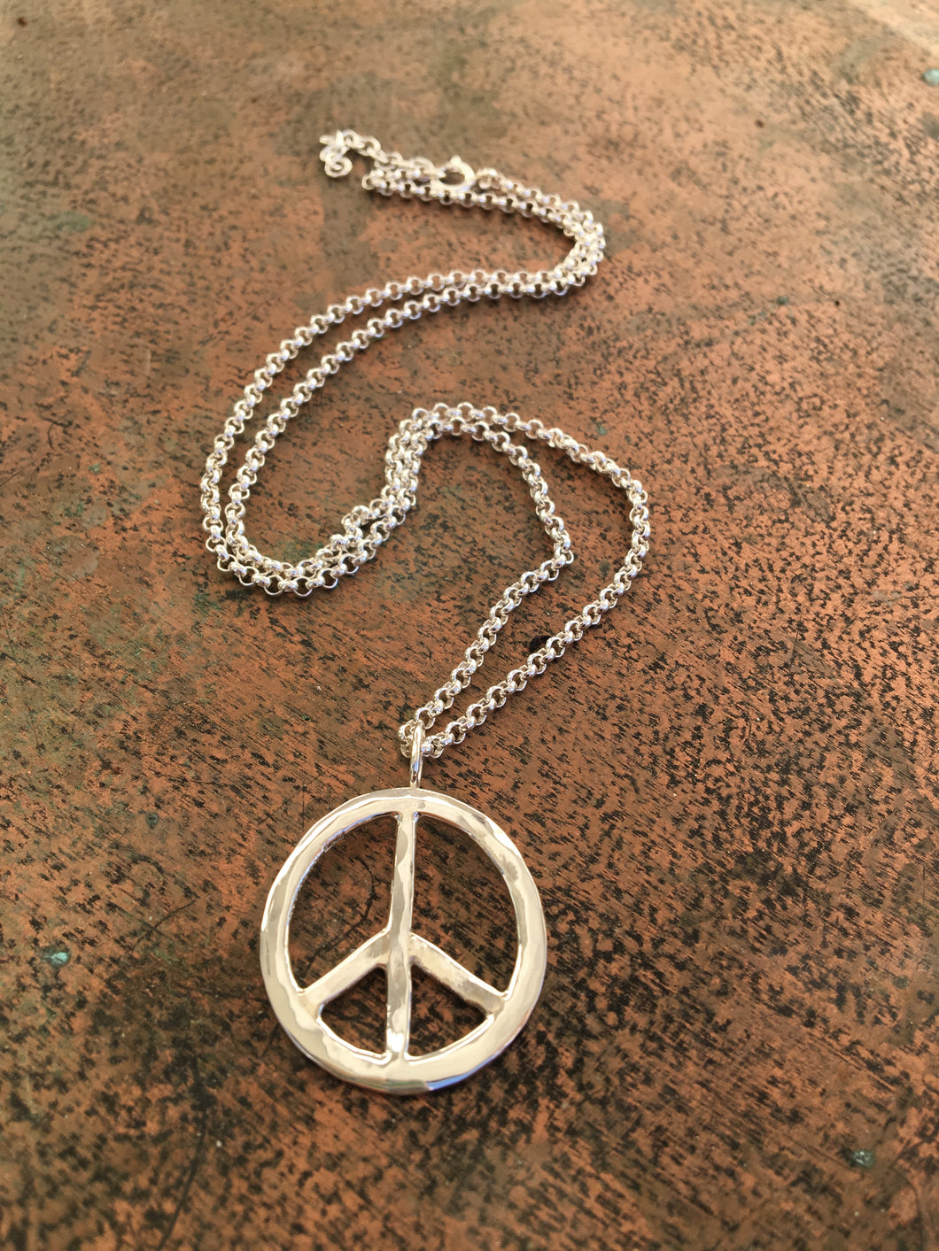 PEACE CHUNKY necklace